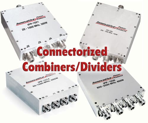 IPP-1025 Connectorized Power Divider and Combiner