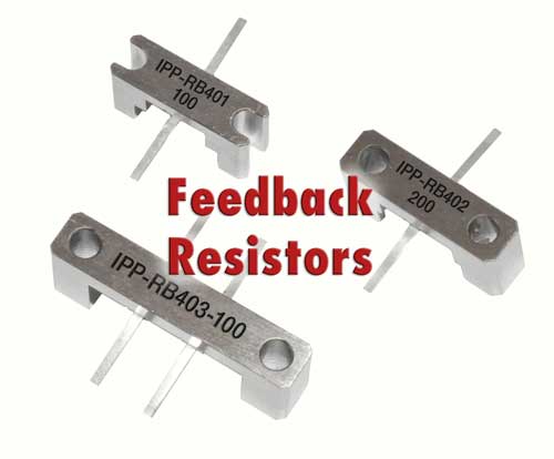 Custom Feedback RF Resistors