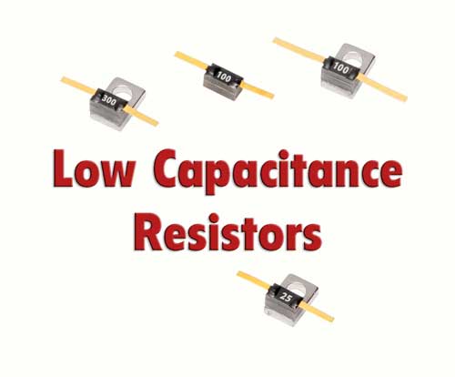 Low Capacitance RF Resistors